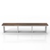 Muyton Farmhouse 3 Shelf Floating TV Stand for TVs up to 70" - miBasics - 4 of 4