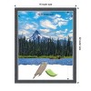 Amanti Art Eva Black Silver Thin Picture Frame - 4 of 4