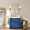 Organnice Aluminum Frame Bathroom Vanity Mirror - 2 of 4
