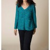 Women's Confetti Yarn Funnel Pullover - habitat - 2 of 4
