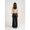 Women's Crew Neck Fitted Knit Vest - Elle Grey - 2 of 3
