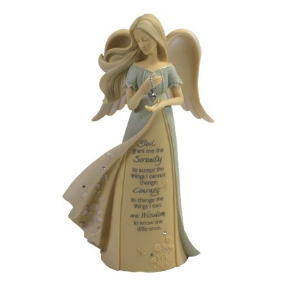 Foundations 7.5" Serenity Angel Courage Wisdom  -  Decorative Figurines