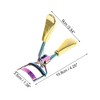 Unique Bargains Women Plated Eyelash Curler for Business Travel Colorful 1 Pc - 2 of 3