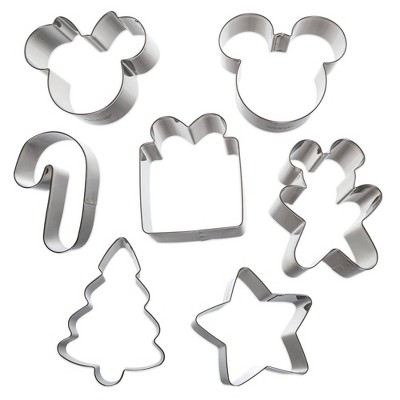 Mickey Mouse and Friends 6pc Stainless Steel Cookie Cutter Set