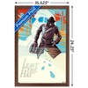Trends International The Invisible Man - Leave The Hat by César Moreno Framed Wall Poster Prints - 3 of 4