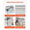 Large Hamster Cage, 3-Tier Guinea Pig Cage with Running Wheel, Water Bottle, Food Bowl, Ramps, Portable Small Animal Cage - 2 of 4