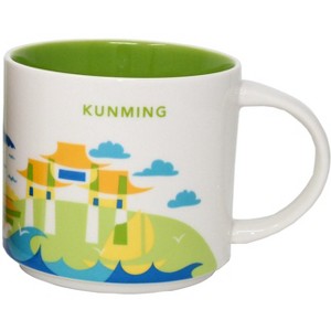 Starbucks You Are Here Series Kunming Ceramic Mug, 14 Oz - 1 of 2