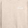 Women's - Disney Princess - Princess Ariel Lightweight French Terry Wide Neck Long Sleeve Shirt - 3 of 4