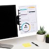 Monitor Mount Document Holder Black - Note Tower - 4 of 4