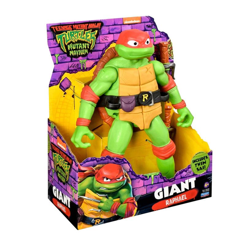 Teenage Mutant Ninja Turtles: Mutant Mayhem Giant Raphael Action Figure, 6 of 8
