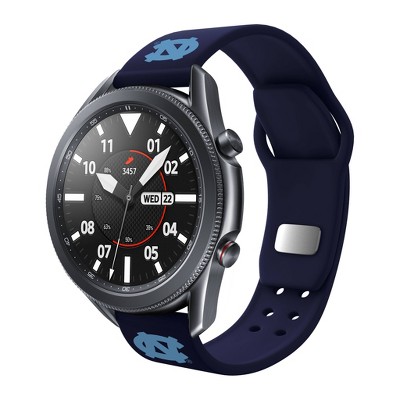 NCAA North Carolina Tar Heels Samsung Watch Compatible Silicone Band - 20mm