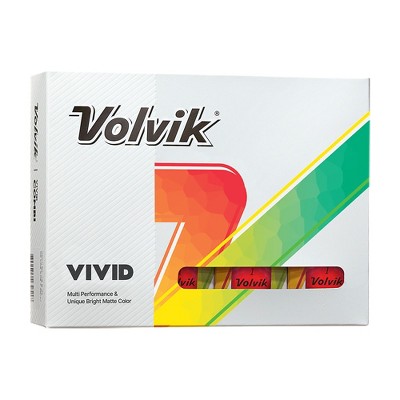 Volvik Vivid Matte Golf Balls 2024 - Matte Pink 1 Dozen