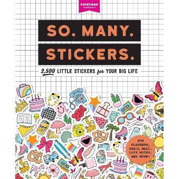 So. Many. Letter Stickers Book