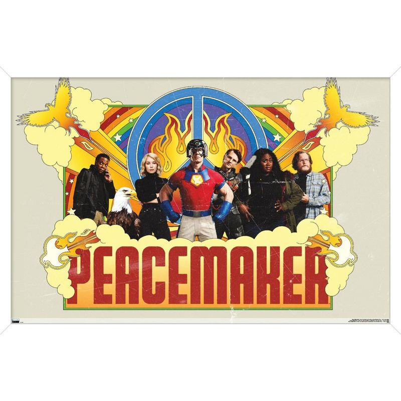 Trends International DC Comics TV Peacemaker - Group Framed Wall Poster Prints, 1 of 7