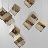 ET2 Lighting Ice Cube 9 - Light Pendant in  French Gold - image 2 of 3