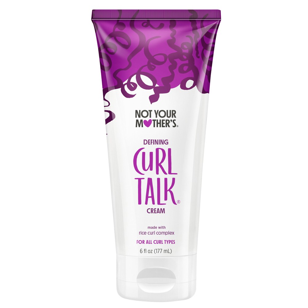Photos - Hair Styling Product Not Your Mother's Curl Talk Defining Curl Cream - 6 fl oz