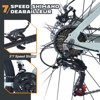 Aukfa 27.5-Inch Mountain Bike 21-Speed Dual Disc Brake Suspension Front Fork Aluminum Alloy Frame Cross-Country Bicycle, Unisex - 4 of 4