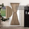 Sawyer Mill Charcoal Plaid Door Panel   VHC Brands - 3 of 4