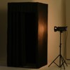 Unique Bargains Iron Sturdy Portable Clothing Store Fitting Room with Shading Curtain - 4 of 4