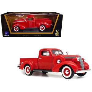 1937 Studebaker Coupe Express Pickup Truck Red 1/18 Diecast Model Car by Road Signature - 1 of 3