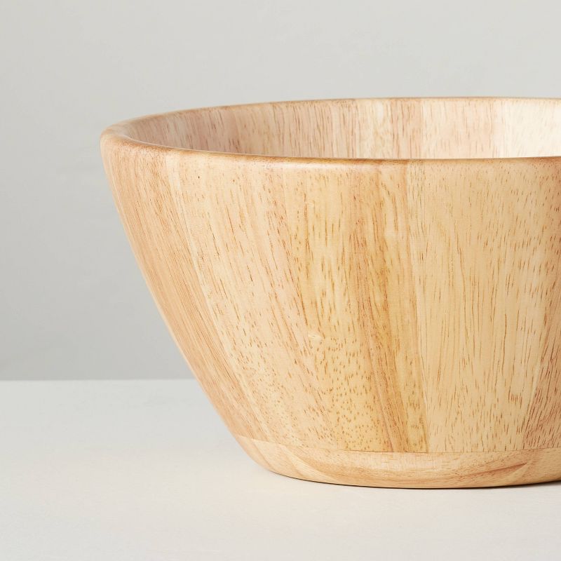 Wooden Serving Bowl Natural - Hearth & Hand™ with Magnolia, 5 of 6
