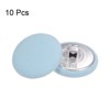 Unique Bargains Round Metal Sewing Cloth Covered Button 10 Pcs - 3 of 4