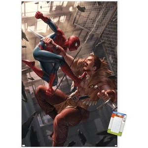 Trends International Marvel Comics - Spider-Man - Battle with Kraven Unframed Wall Poster Prints - 1 of 4