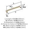 Amerock Balata Pull for Cabinets, Drawers, and Furniture - 3 of 4