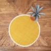 C&F Home Fringed Dandelion Round Placemats Set of 6, 15" - 3 of 3