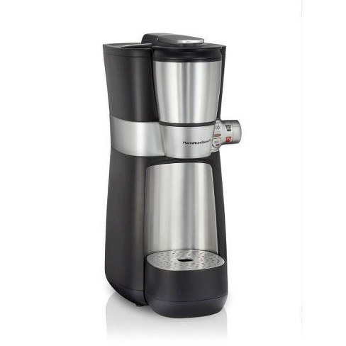 Mr. Coffee Frappe Single-serve Iced And Hot Coffee Maker/blender With 2  Reusable Tumblers And Coffee Filter - Black : Target