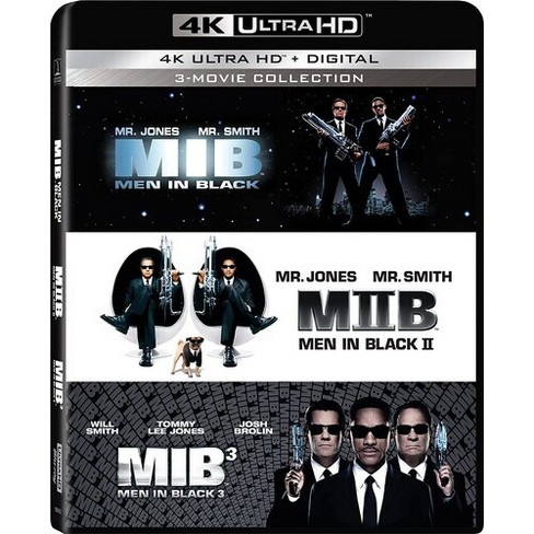Men In Black: 3-movie Collection (4k/uhd) : Target