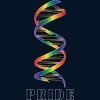 Adult Design By Humans DNA Rainbow Pride By T-Shirt - 2 of 2