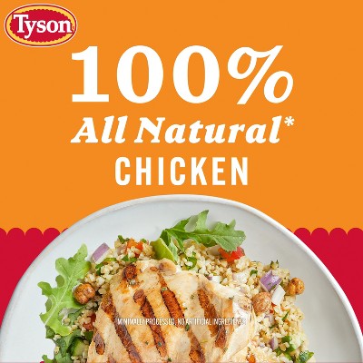 Tyson All Natural Boneless & Skinless Chicken Thighs - 1.26-2.938 lbs - price per lb