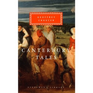Canterbury Tales - (Everyman's Library Classics) by  Geoffrey Chaucer (Hardcover) - 1 of 1