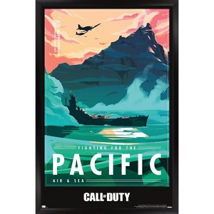 Trends International Call of Duty: Vanguard - Pacific Framed Wall Poster Prints - 1 of 4
