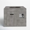 24'' H x 30'' W Concrete Outdoor Fire Pit Table with Stainless Steel Burner and Propane/Natural Gas Compatibility - 2 of 4