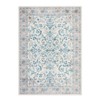 Washable Area Rug, Boho Floral Soft Rugs for Living Room, Non Slip Low Pile Carpet for Bedroom, Dining Room, Nursery, Hallway - 2 of 4