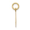 Black Bow Jewelry 14k Yellow Gold Small Holy Communion Charm, 13mm (1/2 inch) - 2 of 4