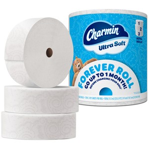 Charmin Ultra Soft Toilet Paper Forever Roll - 1 of 4