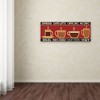 Trademark Fine Art -Pela Studio 'Deco Coffee Panel I' Canvas Art - 3 of 3