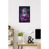 Trends International Reinders: Master Twist - Mona Lisa Neon Accents Framed Wall Poster Prints - 2 of 4