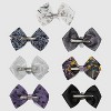 Girls' Disney 7pk Nightmare Before Christmas Hair Bow Set - 3 of 3