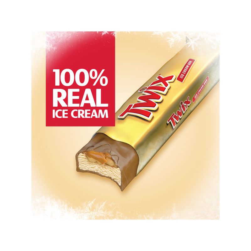 TWIX Vanilla Ice Cream Bars - 6ct, 5 of 8