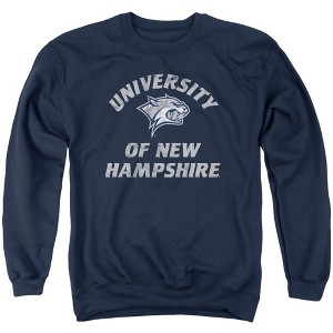 University of New Hampshire Official Wildcats Logo Adult Crewneck Sweatshirt - 1 of 4