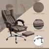 Resenkos Computer Desk Chair, Massage Office Chair With 6 Points And Heat, Reclining Computer Chair, Coffee - 4 of 4