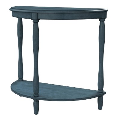 24/7 Shop At Home Ozelle Demi Round Side Table