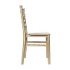 Flash Furniture HERCULES Set of 6 Child’s Gold Resin Party and Event Chiavari Chairs for Commercial & Residential Use - 4 of 4