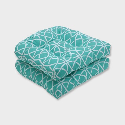 aqua green cushions