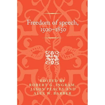 Freedom of speech, 1500-1850 - (Politics, Culture and Society in Early Modern Britain) by  Robert Ingram & Jason Peacey & Alex W Barber (Hardcover)