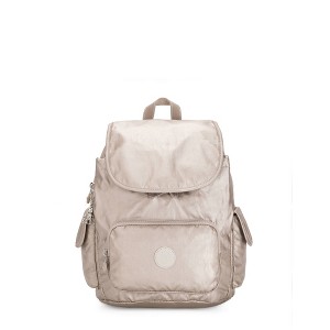 Kipling City Pack Small Metallic Backpack - 1 of 4